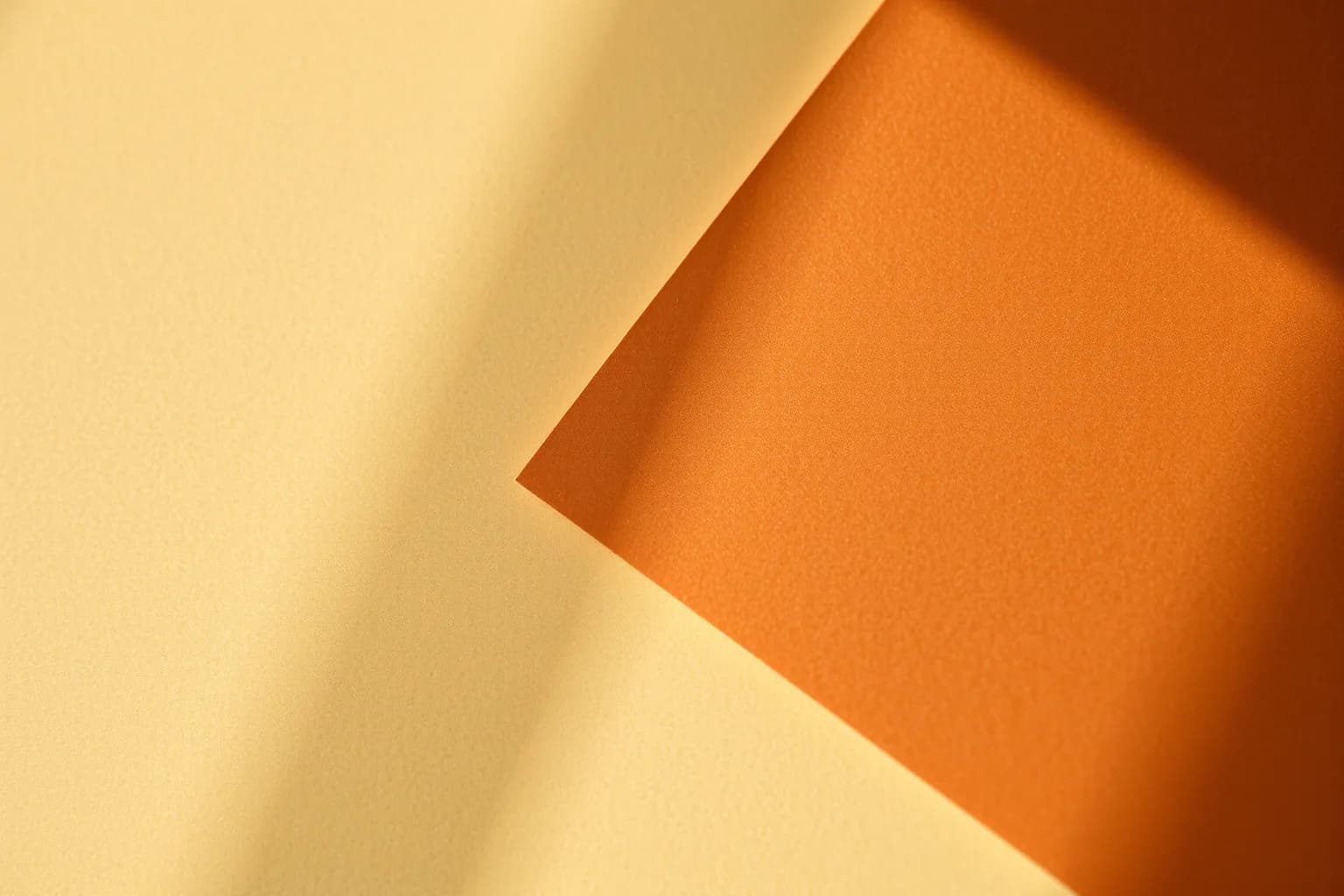 Warm material surface in low sunlight